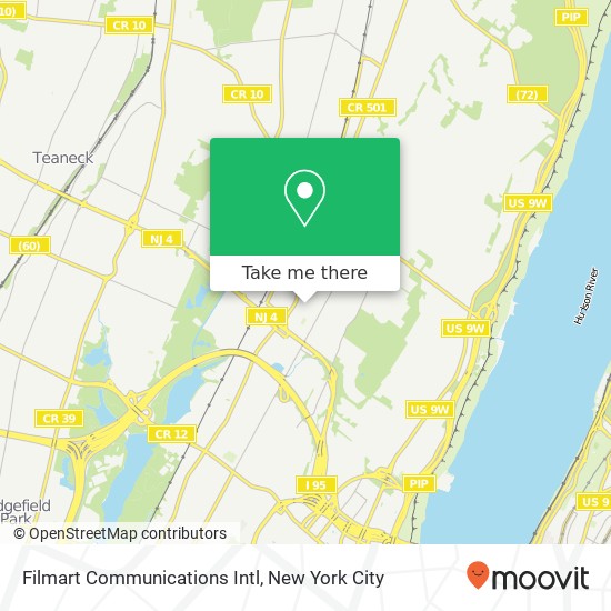 Filmart Communications Intl map