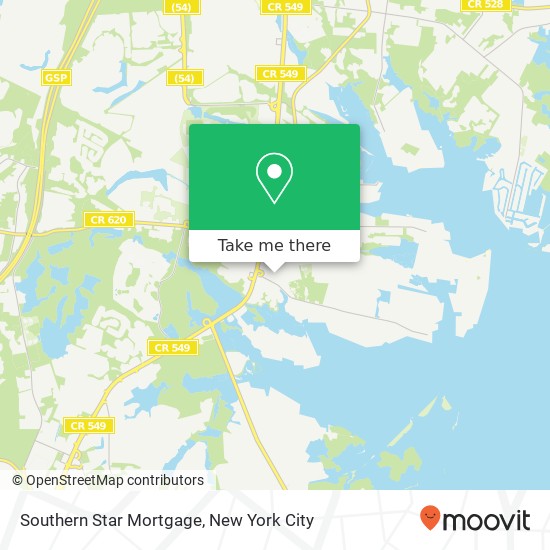 Mapa de Southern Star Mortgage