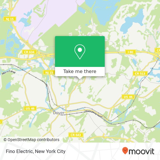 Fino Electric map