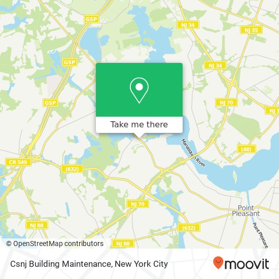 Mapa de Csnj Building Maintenance