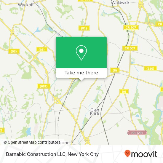 Mapa de Barnabic Construction LLC