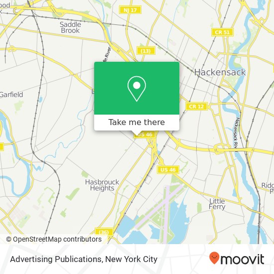 Advertising Publications map