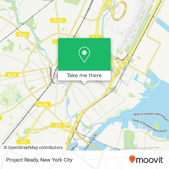 Project Ready map