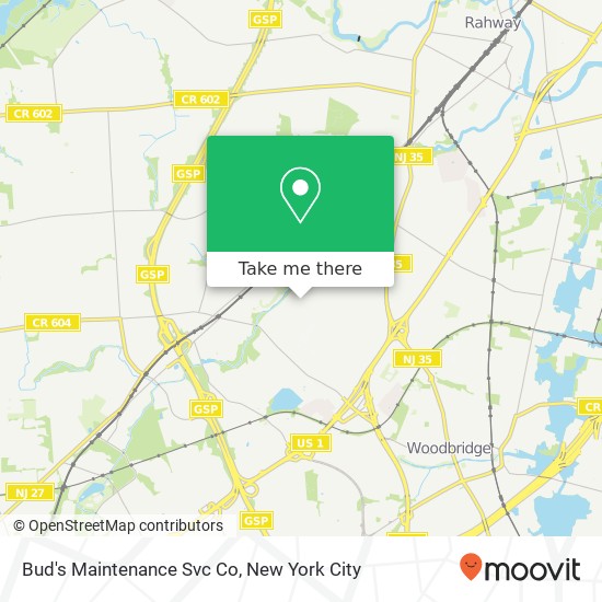 Bud's Maintenance Svc Co map