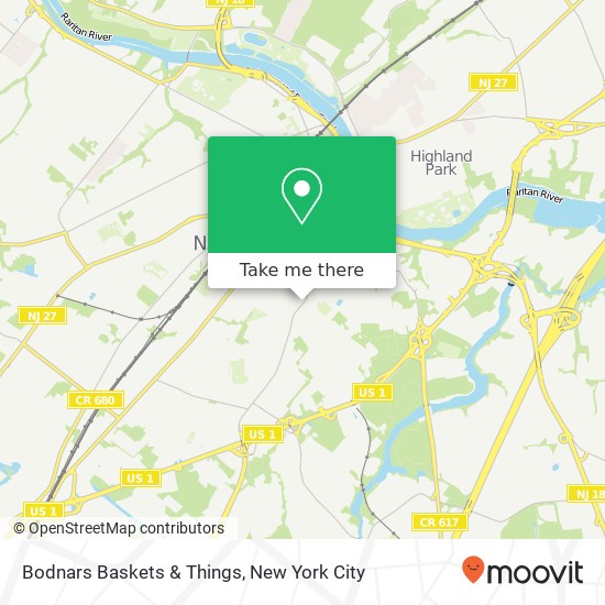 Bodnars Baskets & Things map