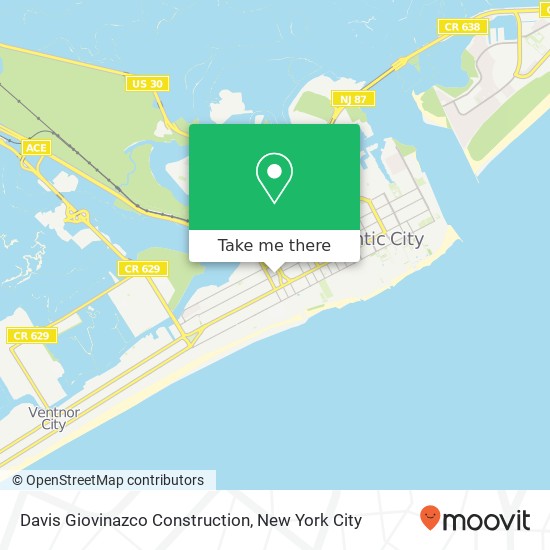 Davis Giovinazco Construction map