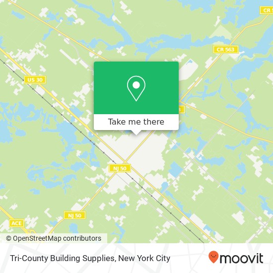 Mapa de Tri-County Building Supplies