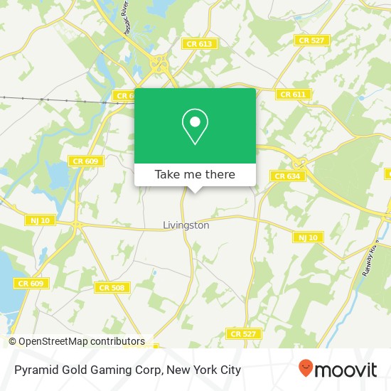 Pyramid Gold Gaming Corp map