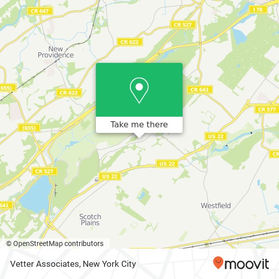 Vetter Associates map