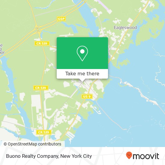 Buono Realty Company map