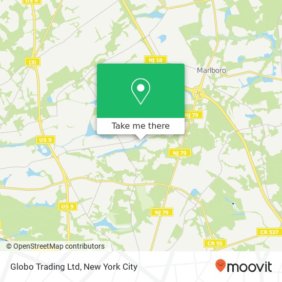 Mapa de Globo Trading Ltd