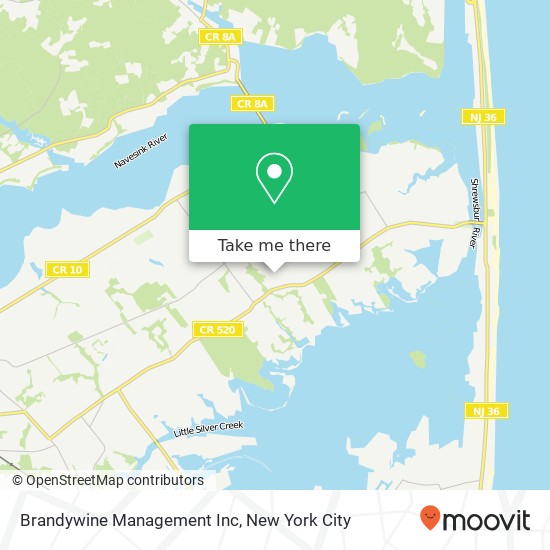 Mapa de Brandywine Management Inc
