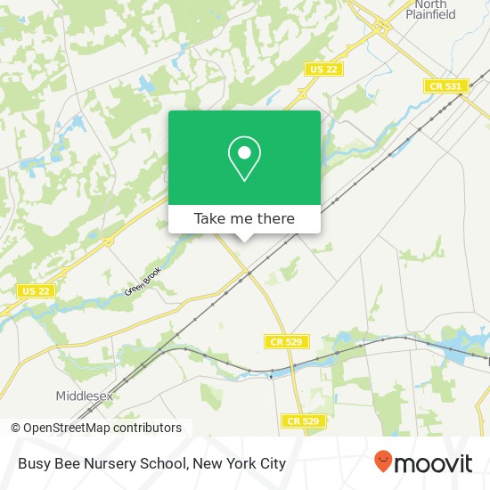 Mapa de Busy Bee Nursery School