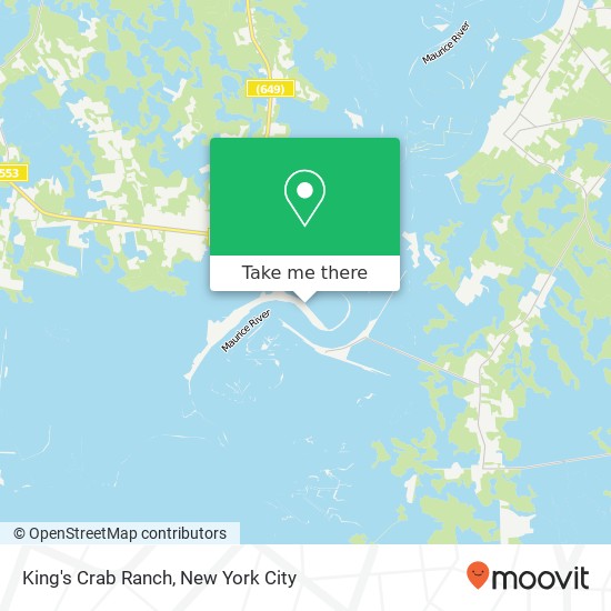 King's Crab Ranch map