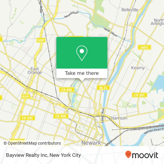 Mapa de Bayview Realty Inc