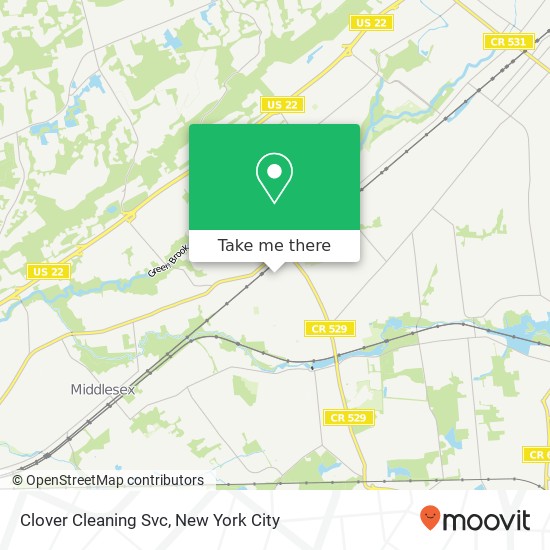 Clover Cleaning Svc map