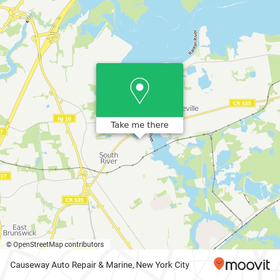 Causeway Auto Repair & Marine map