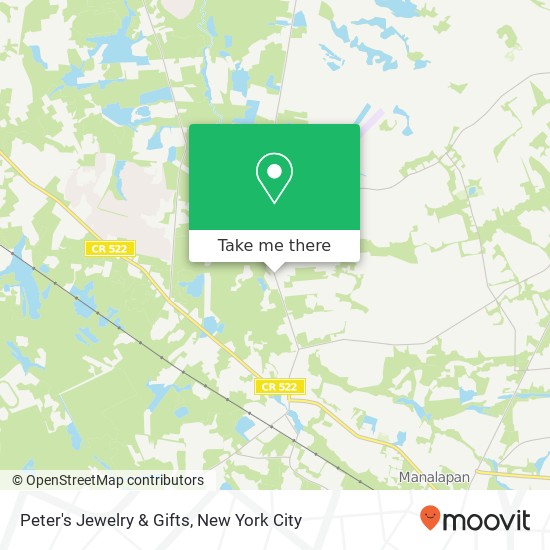 Peter's Jewelry & Gifts map