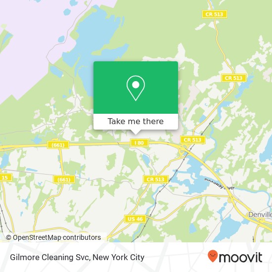Mapa de Gilmore Cleaning Svc