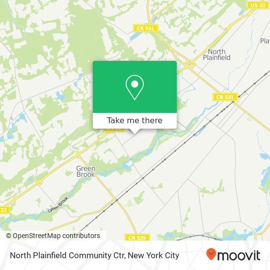 Mapa de North Plainfield Community Ctr