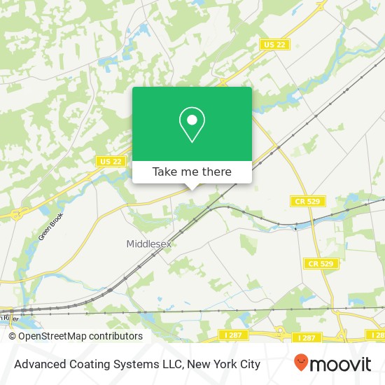 Advanced Coating Systems LLC map