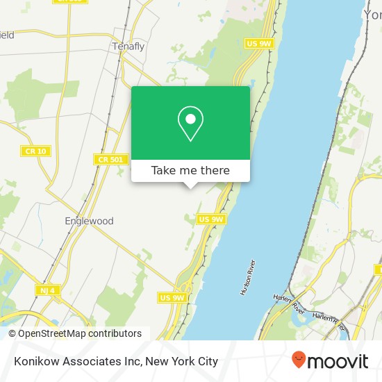 Konikow Associates Inc map