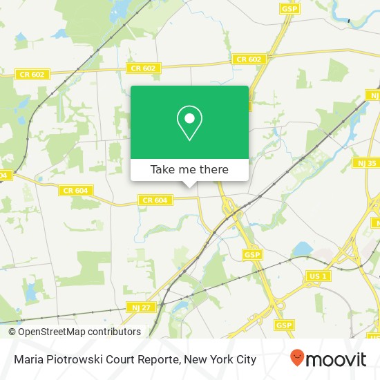 Maria Piotrowski Court Reporte map