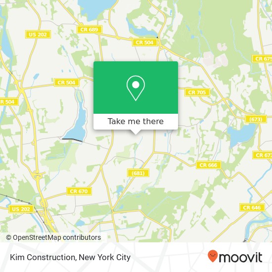 Kim Construction map