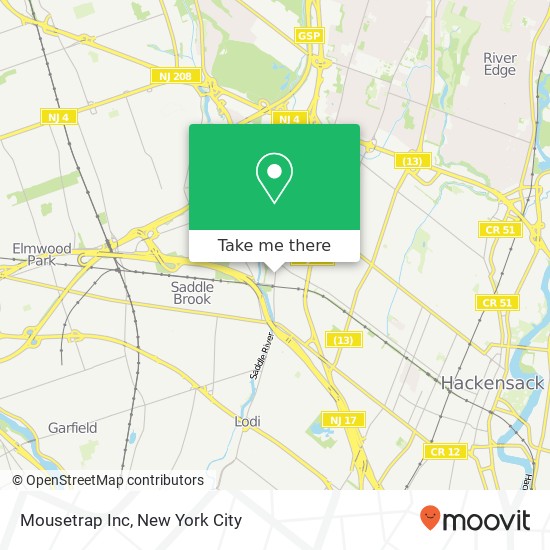 Mousetrap Inc map