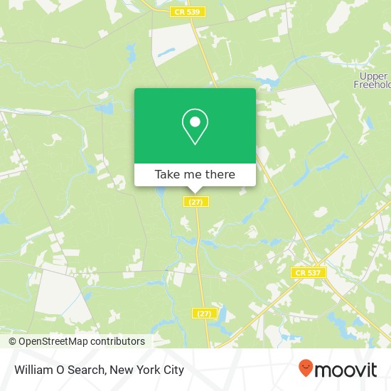 William O Search map