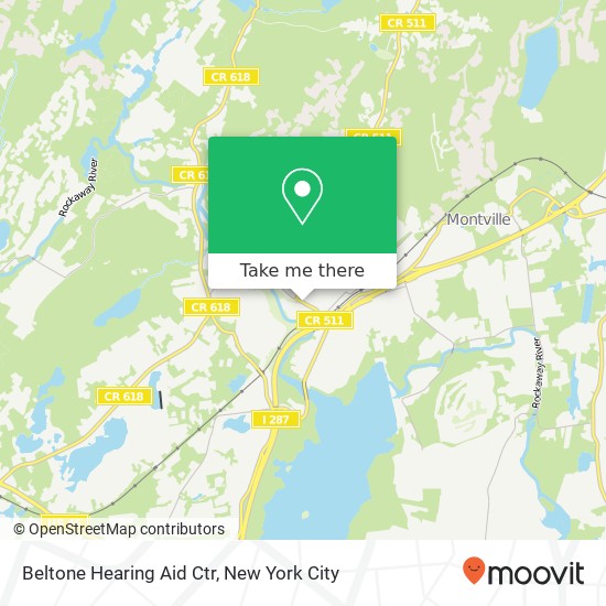 Beltone Hearing Aid Ctr map