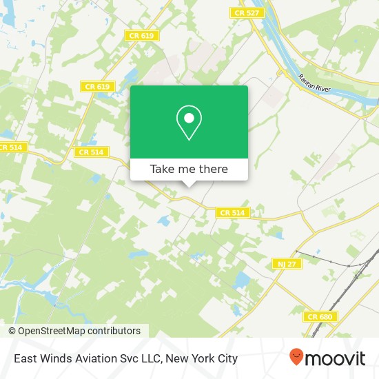 East Winds Aviation Svc LLC map