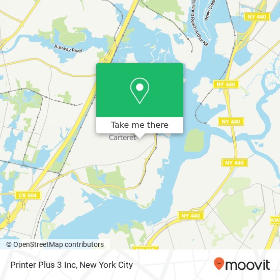 Mapa de Printer Plus 3 Inc