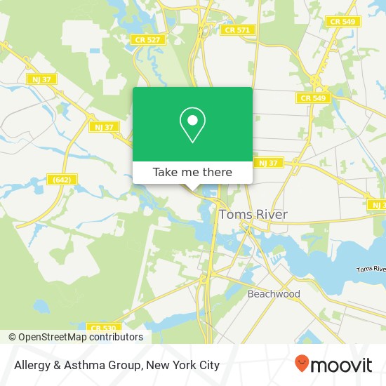 Allergy & Asthma Group map