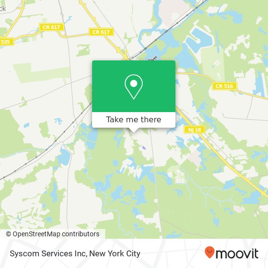 Syscom Services Inc map