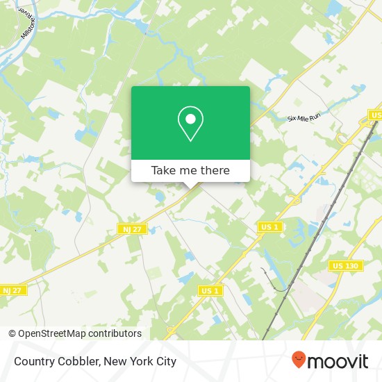 Mapa de Country Cobbler