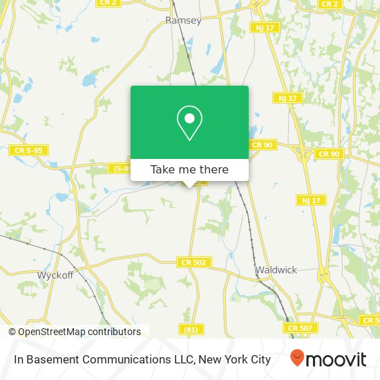 In Basement Communications LLC map