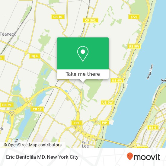 Eric Bentolila MD map