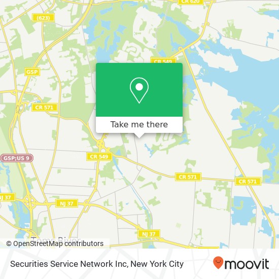 Mapa de Securities Service Network Inc