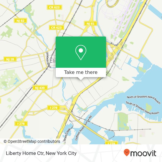 Liberty Home Ctr map