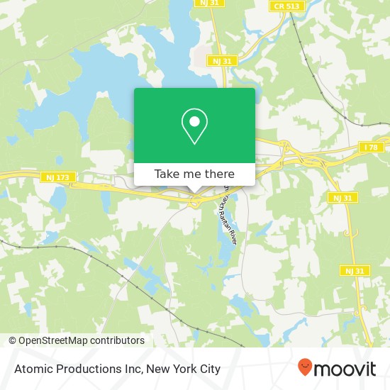 Atomic Productions Inc map