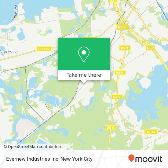 Evernew Industries Inc map