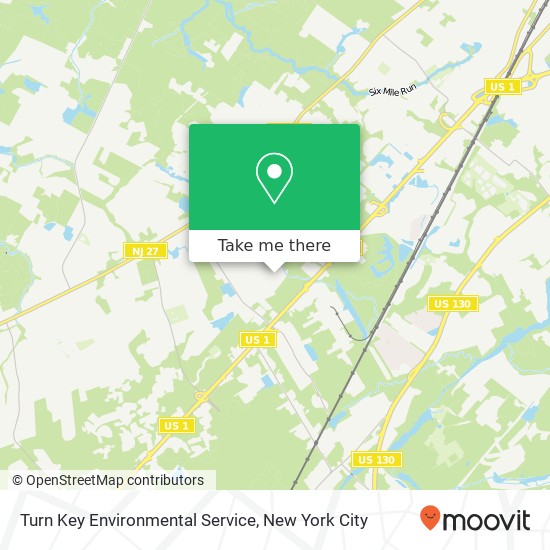 Turn Key Environmental Service map