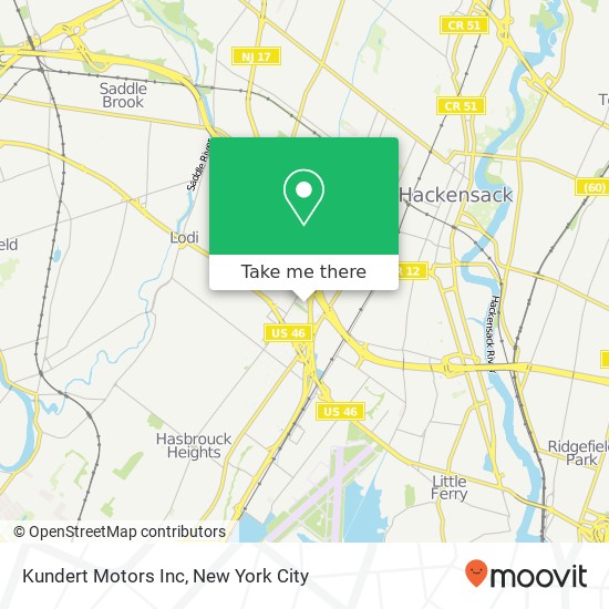 Mapa de Kundert Motors Inc