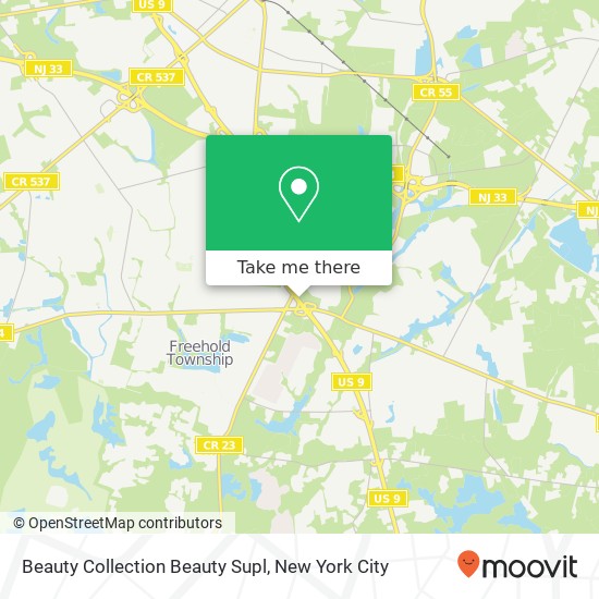 Beauty Collection Beauty Supl map