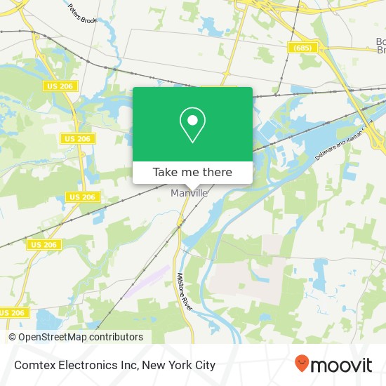 Mapa de Comtex Electronics Inc