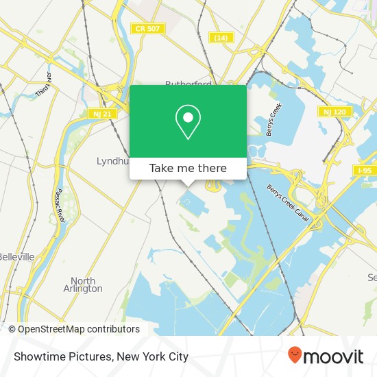 Showtime Pictures map