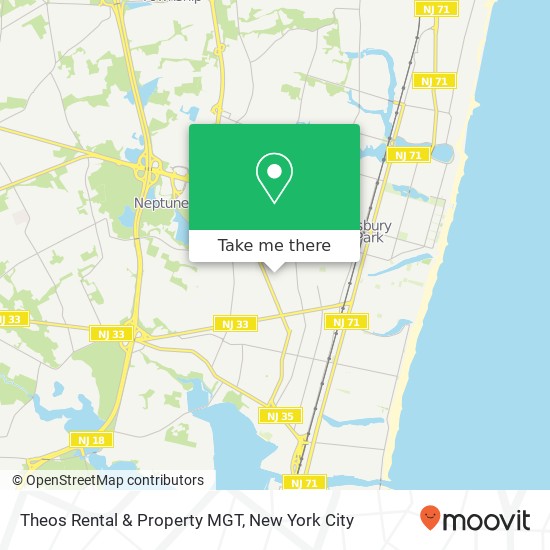 Mapa de Theos Rental & Property MGT