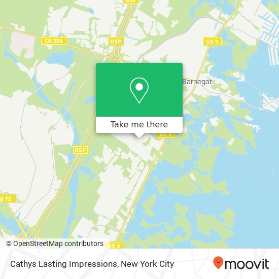 Cathys Lasting Impressions map