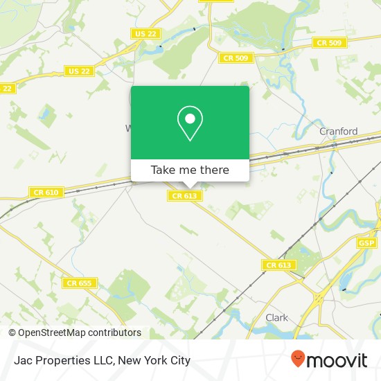 Mapa de Jac Properties LLC